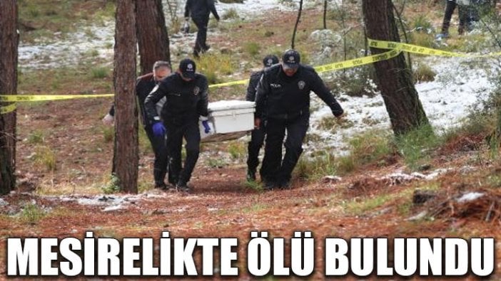 Mesirelikte ölü bulundu