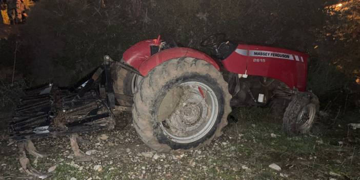 Feci Kaza: Devrilen Traktörün Sürücüsü Öldü