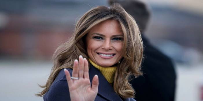 Melania Trump Sırra Kadem Bastı