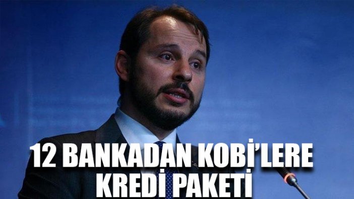 12 bankadan KOBİ’lere kredi paketi