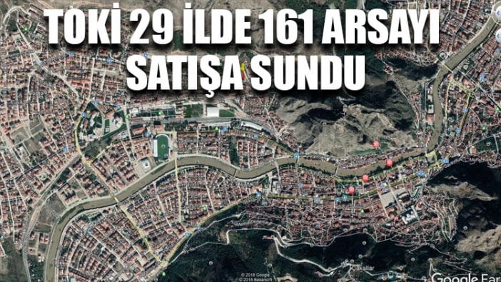 TOKİ 29 ilde 161 arsayı satışa sundu