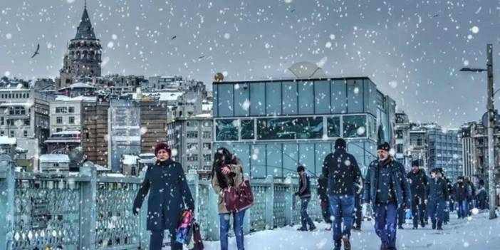 Kutup Soğukları İstanbul'a Lapa Lapa Kar Getirecek! Dört Gün Boyunca Yoğun Kar Yağışı Var