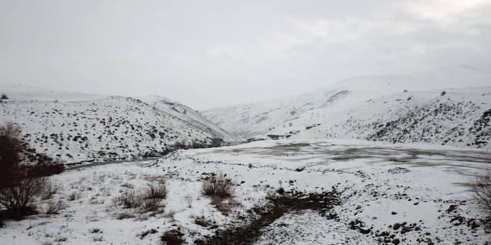 Ağrı'da Kar Yağışı