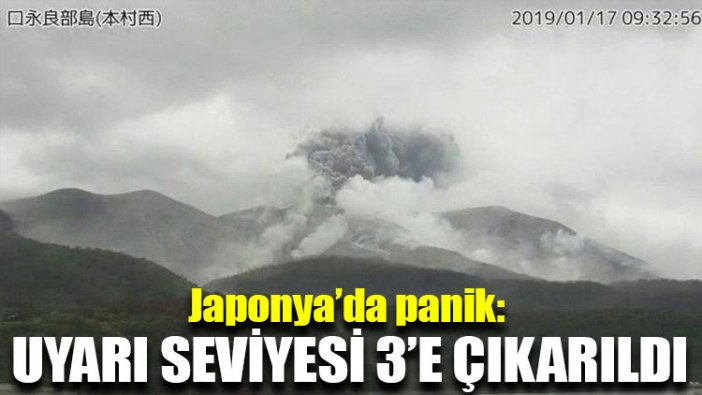 Japonya’da panik: Uyarı seviyesi 3’e çıkarıldı