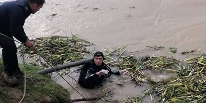 Tahliye Kanalında Cansız Beden Bulundu