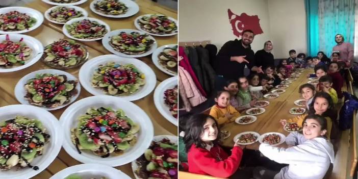 Türkiye Köydeki Çocukları Waffle İle Tanıştıran Öğretmeni Alkışlıyor!
