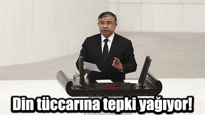 Din tüccarına tepki yağıyor!