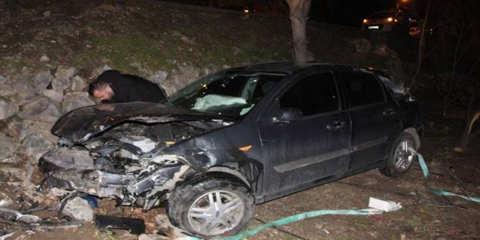 Gece Felaketi: Hamile Sürücü Ölümden Döndü