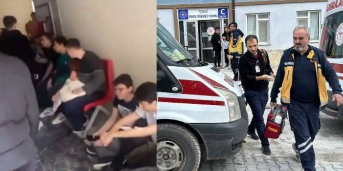 Onlarca Öğrenci Zehirlendi Ayakta Tedavi Edildi!