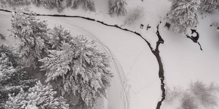 Kazdağları'nın Dronla Görüntüsü Yürek Hoplatıyor. Bir Bakan Bir Daha Bakıyor