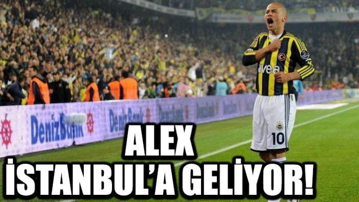 Alex İstanbul'a geliyor