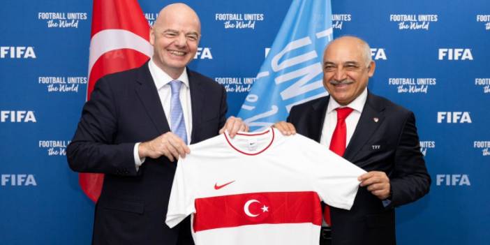 TFF Başkanı Büyükekşi, FIFA Başkanı Infantino'yu Ziyaret Etti