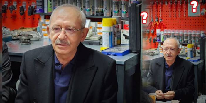 Kemal Kılıçdaroğlu'nun Esnaf Ziyaretinde Duvardaki Yazılar Dikkat Çekti: "Mesaj Mı Veriyor?" Yorumları Yağdı