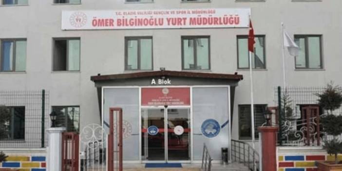 Elazığ'da bir öğrenci KYK yurdunda asılı halde bulundu