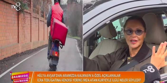 Kuryeye Açılan Davayla İlgili Hülya Avşar'dan İlk Açıklama Geldi!