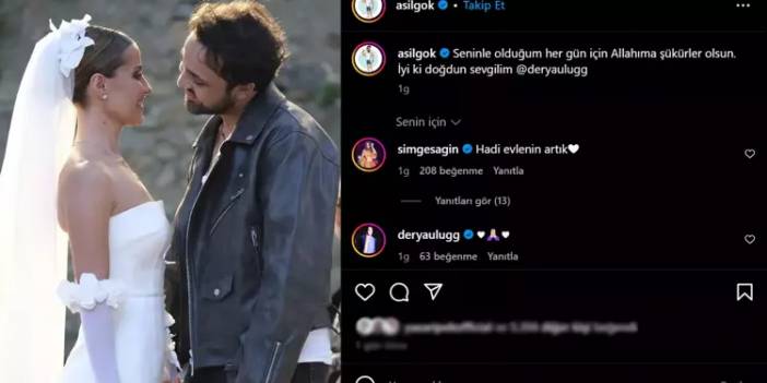 Simge Sağın'dan Derya Uluğ'a 'Hadi evlenin Artık' Serzenişi