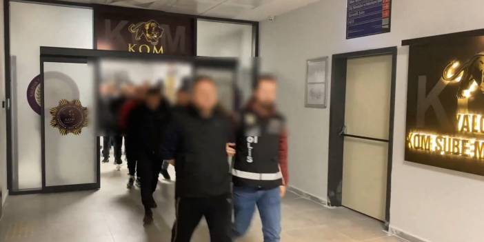 Yalova'da esnafa kan kusturan çeteye şok baskın