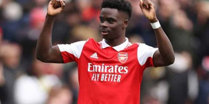 Arsenal'in yıldızı Saka, 30 yıl sonra bir ilki başardı