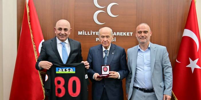 Fatih Karagümrük'ten Bahçeli'ye Ziyaret