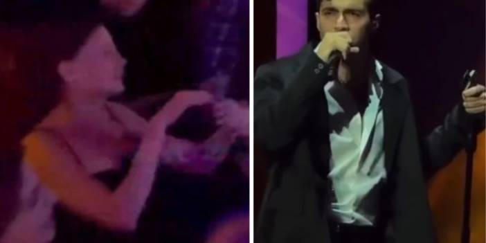 Serenay Sarıkaya Ülkeye Döner Dönmez Soluğu Mert Demir'in Konserinde Aldı!