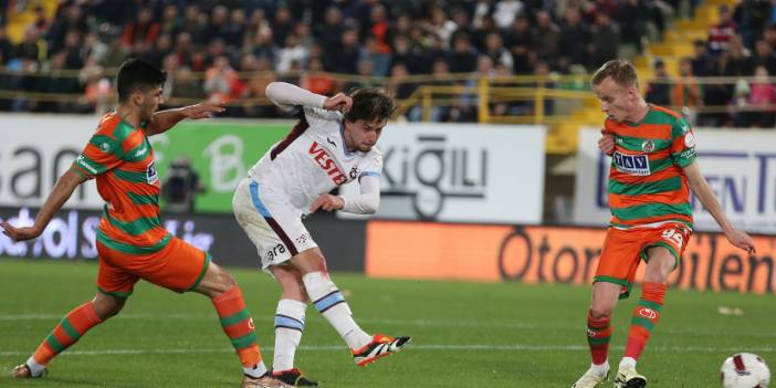 Alanyaspor, Trabzonspor'u Zorlanmadan Yendi