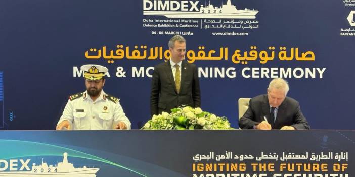İmzalar Atıldı. Aziz Yıldırım Katar Deniz Kuvvetleri İçin 5 Hücumbot Üretecek. Gemilerde Türkiye'de Üretilen Füzeler Olacak