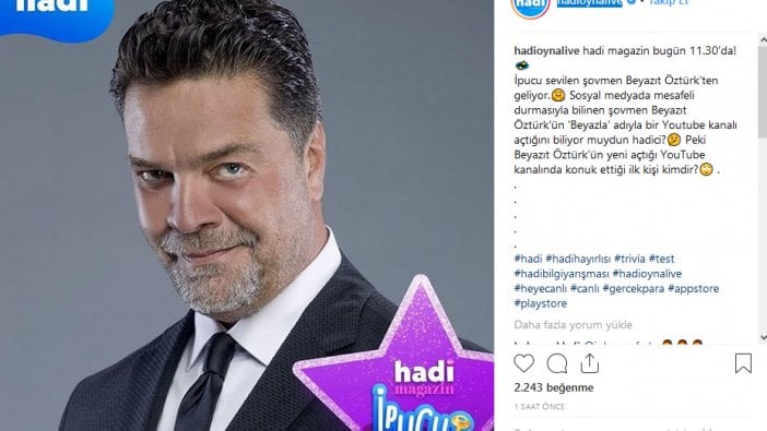 Hadi ipucu sorusu belli oldu! 12 Şubat Hadi ipucu sorusu ve cevabı