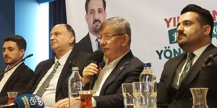 Davutoğlu: Şu anda Türkiye'de IMF kuralları işlemeye başladı