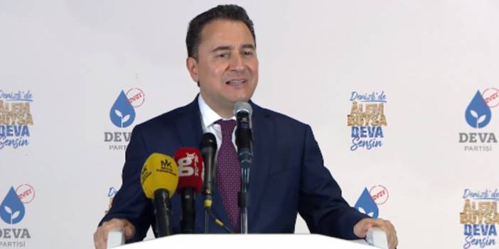 Ali Babacan: "Sandık Sonucu Hükümete 'Sarı Kart' Olmalı"