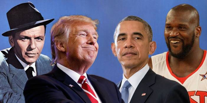 Obama, Trump, Shaquille O'Neal ve Frank Sinatra'nın Ortak Noktası!