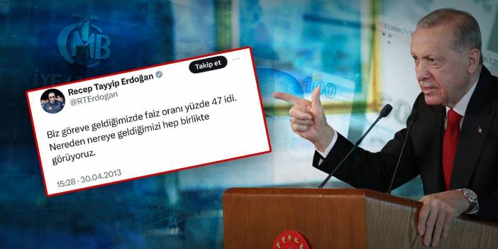 "Biz göreve geldiğimizde faiz oranı yüzde 47 idi. Nereden nereye..."