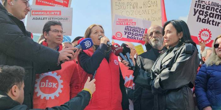 DİSK Başkanı Arzu Çerkezoğlu: İktidar, Emeklinin Çilesinden Sorumlu