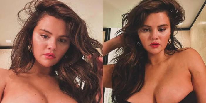 Selena Gomez'den İddialı Göğüs Dekoltesi! Yeni Daireler Yorumu Aldı