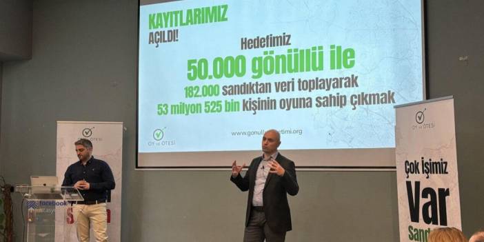 Oy ve Ötesi Derneği Başkanı Bilgiç: "Seçim Sonuçlarını Son Oya Kadar Sayma İradesi Belirleyecek"