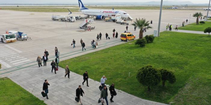 Hatay Havalimanı'nda Uçuşlar Yeniden Başladı!