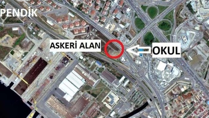 Pendik’te 7,8 dönümlük askeri alan imara açıldı