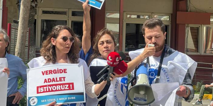 Sağlık ve Sosyal Hizmet Emekçileri Sendikası: 'Vergide Adalet İstiyoruz'