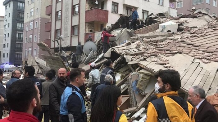 Kartal'da çöken binaya ilişkin ön rapor soruşturma dosyasına girdi