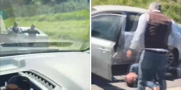 TEM'de Yol Verme Tartışmasında Sürücü Hastanelik Oldu