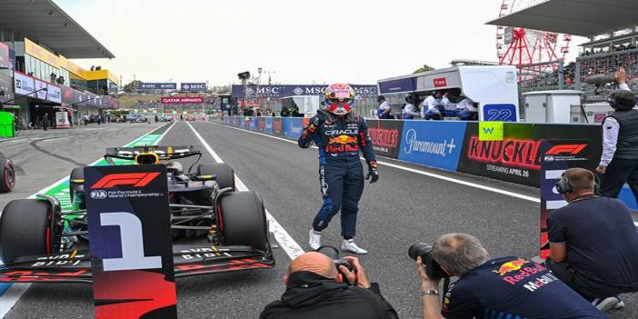 Pole pozisyonu Max Verstappen'in