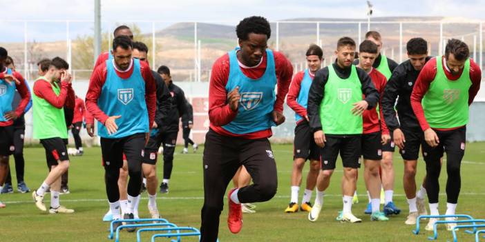 Sivasspor, Trabzonspor Maçı İçin Hazırlıklarını Sürdürdü!