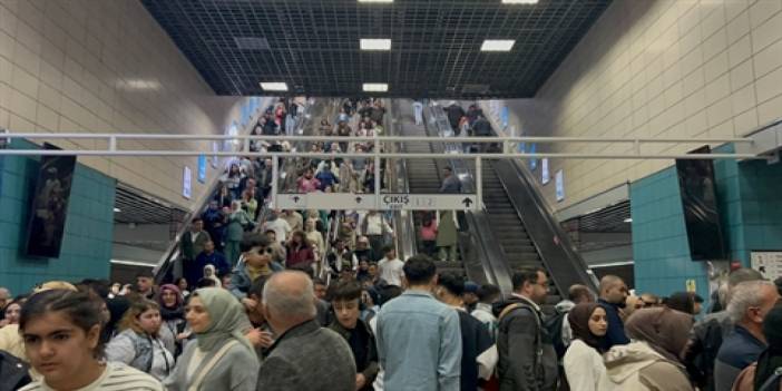 Marmaray'da Bayram Sıkışıklığı!