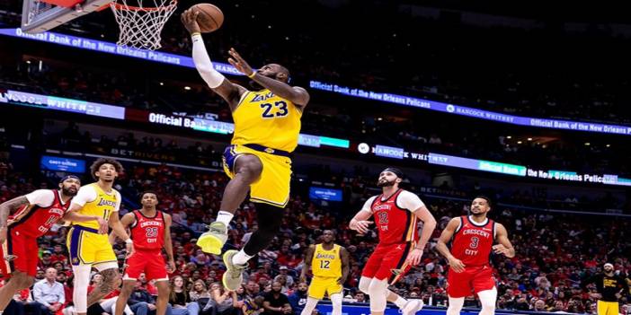 LeBron James'in takımı Lakers, play-off'a kaldı