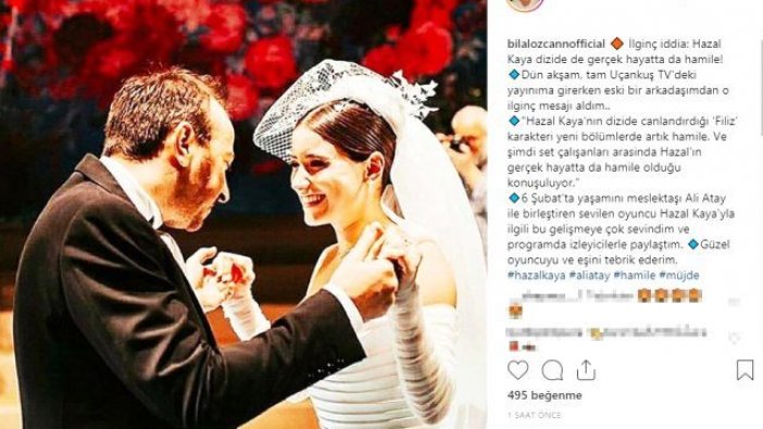 Ali Atay ile evlenen Hazal Kaya hamile mi?