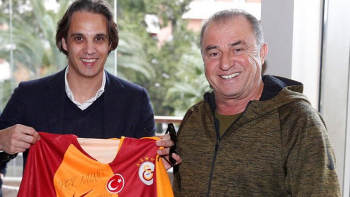 Nuno Gomes, Fatih Terim'i ziyaret etti