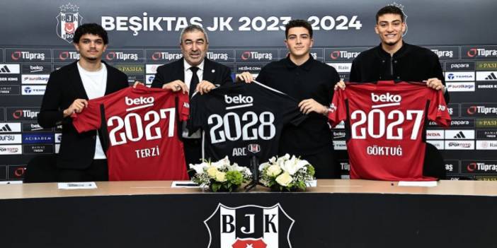 Beşiktaş, 3 Oyuncuyla Sözleşme Yeniledi!