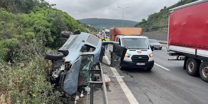 Anadolu Otoyolu'nda Feci Kaza! Bir Aile Yok Olacaktı...