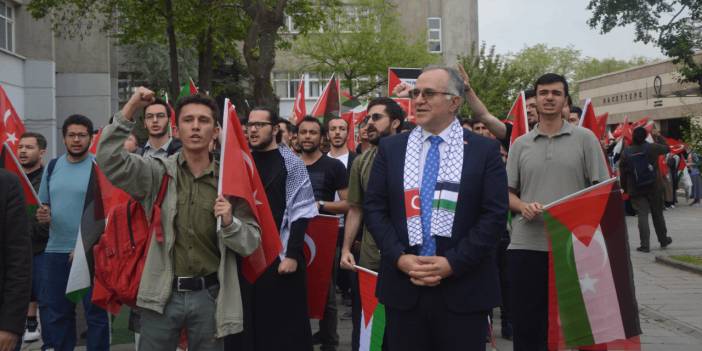 Hacettepe Üniversitesi Öğrencileri, Filistin'e Destek İçin Yürüdü