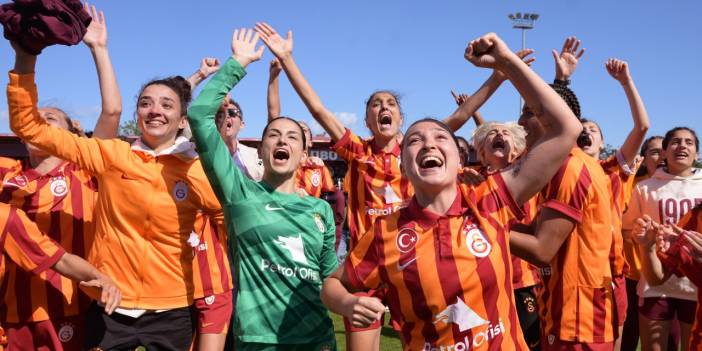 Kadınlar Süper Ligi'nde Şampiyon Galatasaray