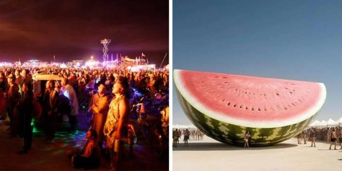 Burning Man'de Karpuza Filistin Sansürü!